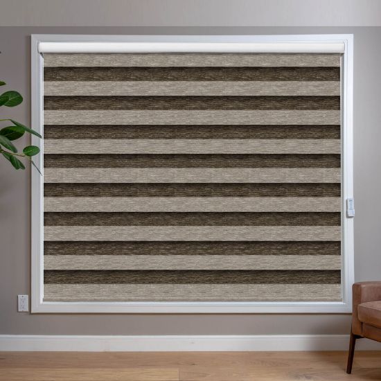 3" Luxe Light Filtering Cascade Sheer Shades
