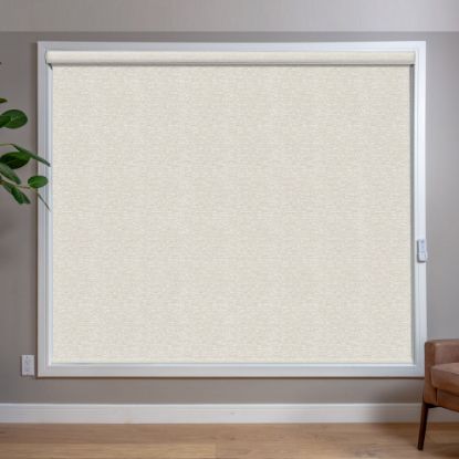 1% Luxe Light Filtering Fabric Solar Roller Shades