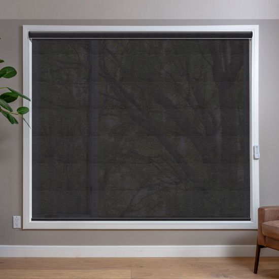 1% Prime Light Filtering Fabric Solar Roller Shades